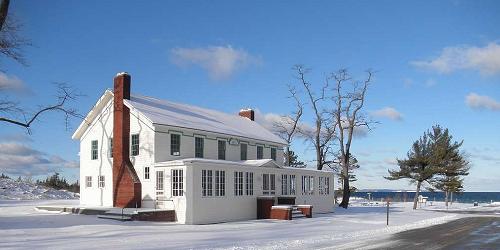 Inns and B&Bs in Maine - Sleeping Bear Inn Winter View