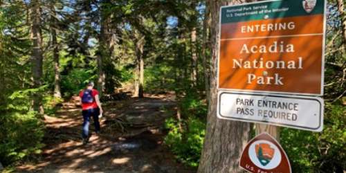 Trail at Acadia National Park - Bar Harbor, ME - Photo Credit National Park Service