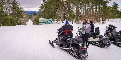 Snowmobiles - New England Outdoor Center - Millinocket, ME
