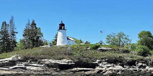 Burnt Island Lighthouse - Southport, ME - Photo Credit Taste of Massachusetts